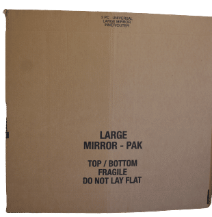 Large mirror box.