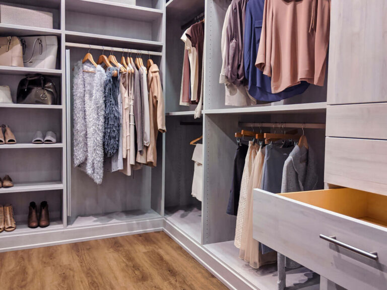 Hangers used to display clothes easily