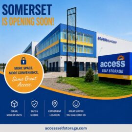 Self Storage Units in Somerset, NJ, at 305 Davidson Avenue